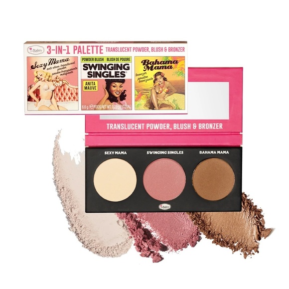 NWT theBalm 3-In-1 Palette Trio - Picture 1 of 5